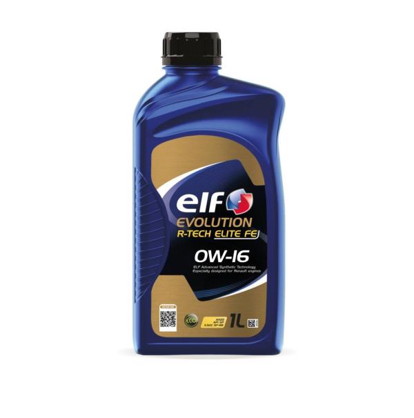 Olej Elf 0W16 1L Evolution R-Tech Elite Fe / Sp / Gf-6B / An22