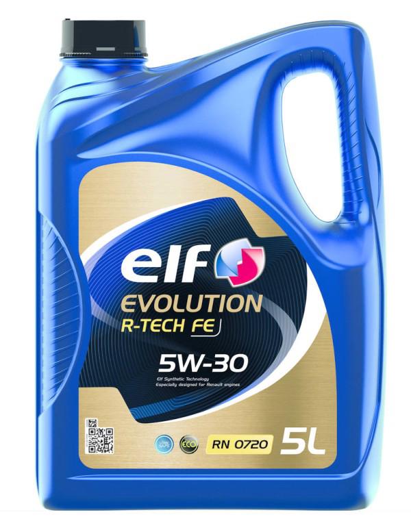 Olej Elf 5W30 5L Evolution R-Tech Fe / C4 / Rn0720
