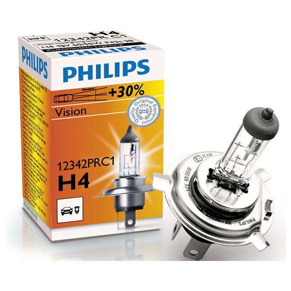 Bec halogen H4 12V 60/55W Philips