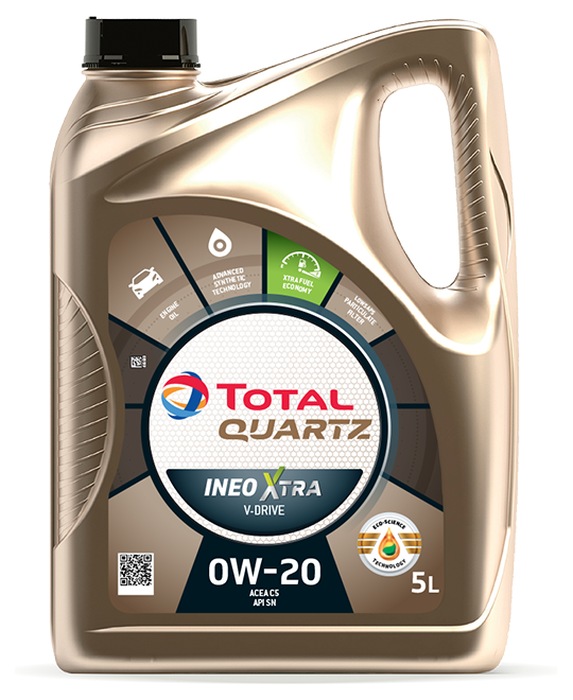 Olej Total 0W20 5L Ineo Quartz Xtra V-Drive C5 / Sn / Volvo Vcc Rbso-2Ae