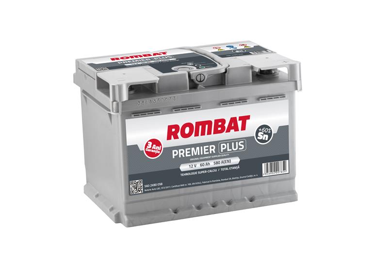 Acumulator Rombat 12V 60AH Premier Plus