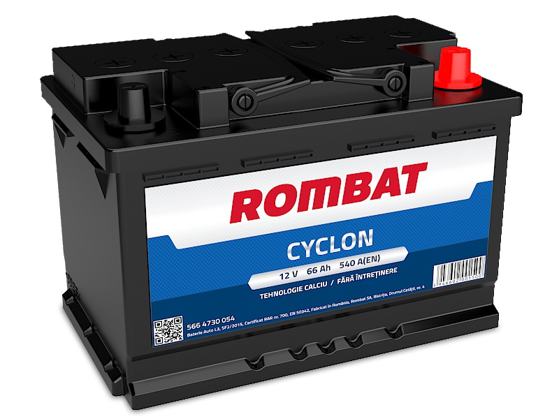 Acumulator Rombat Cyclon 12V 66AH 