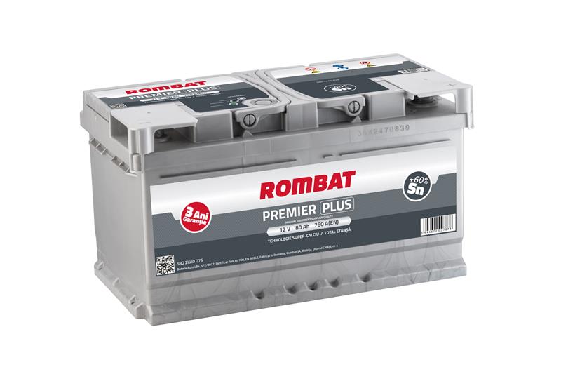 Acumulator Rombat 12V 80AH Premier Plus