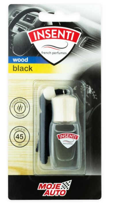 Zapach Insenti Wood Buteleczka 8Ml Black Blister / Moje Auto