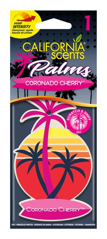 Zapach Zawieszka California Scents Palmy Coronado Cherry