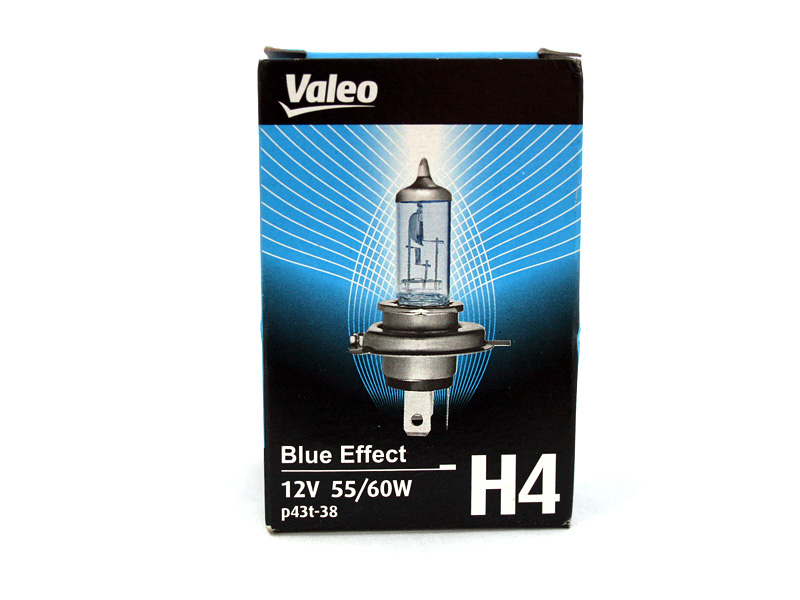 Bec halogen H4 albastru lumina alba Valeo