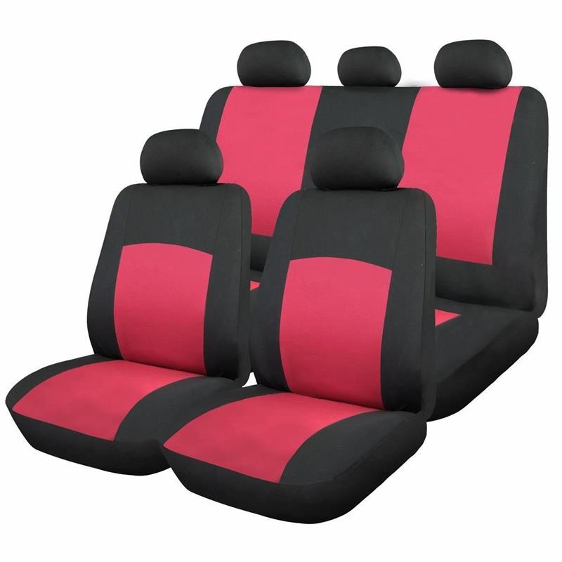 Huse auto scaune culoare rosu