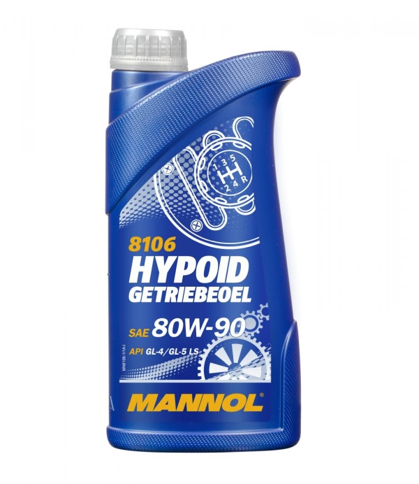 Olej Mannol Hypoid 80W90 1L Api Gl4/5 Ls / Mil-L-2105 D