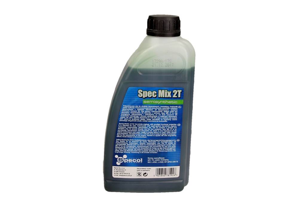 Olej Specol Spec Mix 1L 2T Semisynthetic (Zielony)